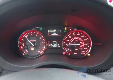 2016 Subaru Wrx Premium из США, поврежденный, VIN JF1VA1E66G9801095